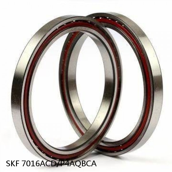 7016ACD/P4AQBCA SKF Super Precision,Super Precision Bearings,Super Precision Angular Contact,7000 Series,25 Degree Contact Angle