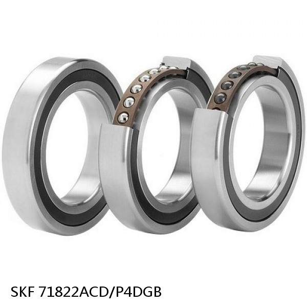 71822ACD/P4DGB SKF Super Precision,Super Precision Bearings,Super Precision Angular Contact,71800 Series,25 Degree Contact Angle